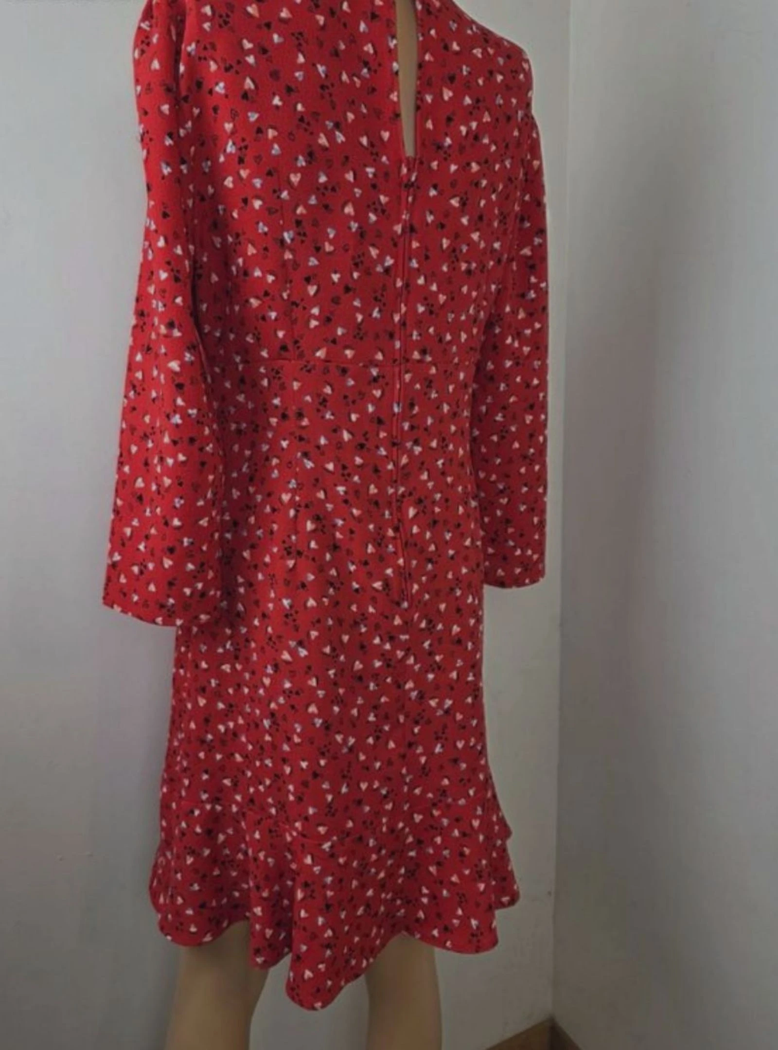 Romantic small heart pattern dress Naf Naf Size 38 (M) – photo 5